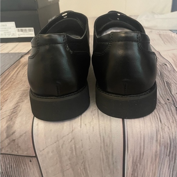 NIB Golaiman Men’s Lace Up Square Toe Oxford Dress Shoes Black Size 10 - Picture 7 of 7